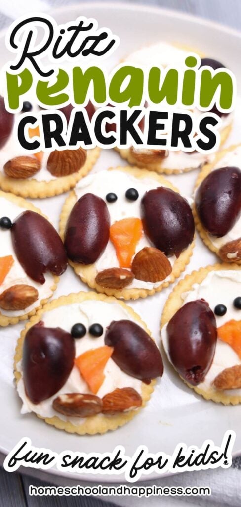 Penguin Crackers Snack with Ritz Crackers