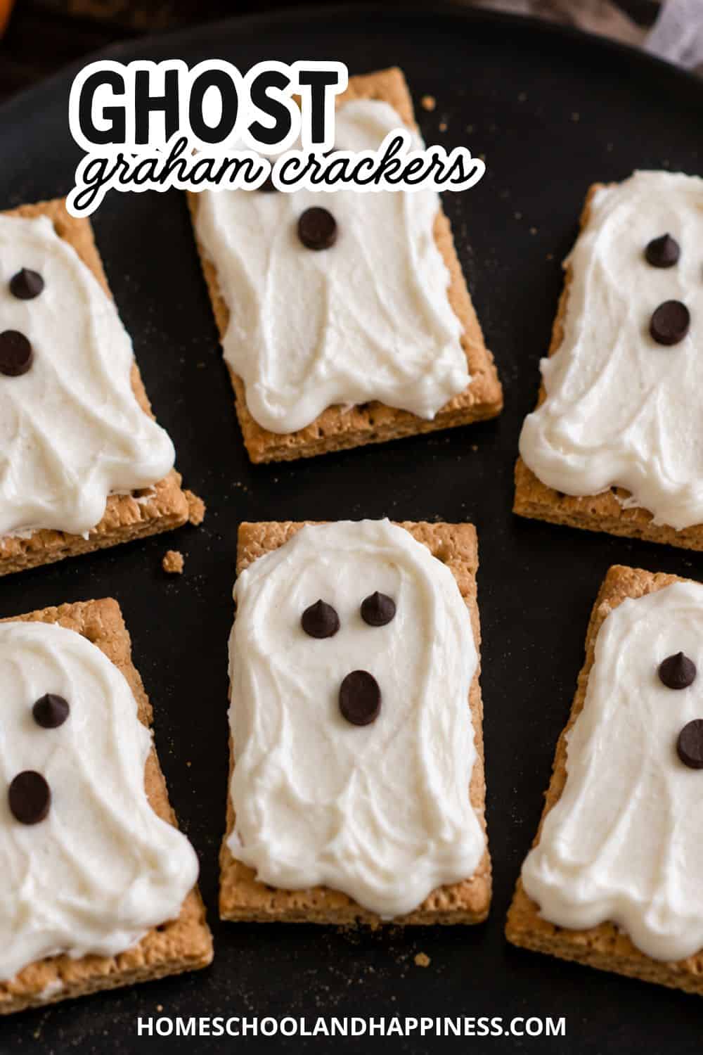 Halloween Ghost Graham Crackers